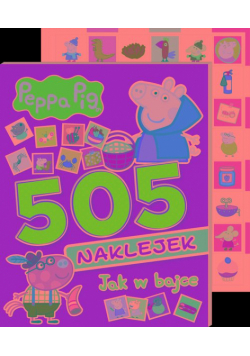 Peppa Pig 505 naklejek 3 Jak w bajce