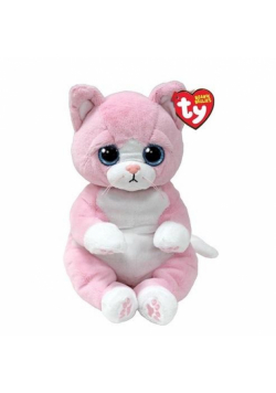 Beanie Bellies Lillibelle - różowy kot 24cm