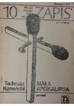 Mała apokalipsa, drugi obieg wydania