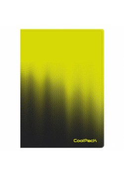 Teczka clear book A4 Coolpack Gradient 20 koszulek LEMON