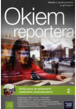 Okiem reportera 2 Karty pracy do prasowych materiałów dziennikarskich z płytą CD