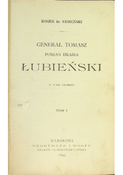 Hrabia Łubieński. Biskup Sejnejski 1898 r.