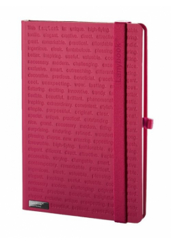 Notes A6 Lanybook The One Matra w linie czerwony