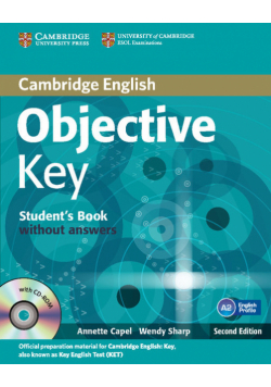 Objective Key Student's Book without answers + Practice tests booklet + CD