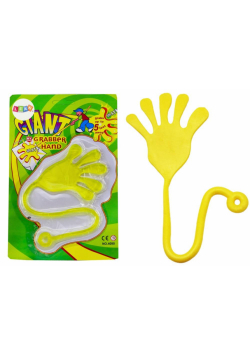 Glut slime lepka rączka żółta
