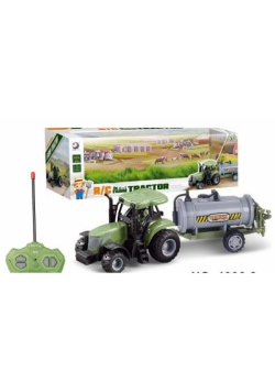 Traktor sterowany pilotem z ładowarką
