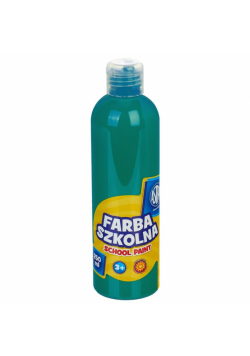 Farba szkolna naturalna tempera Astra 250 ml szmaragdowa