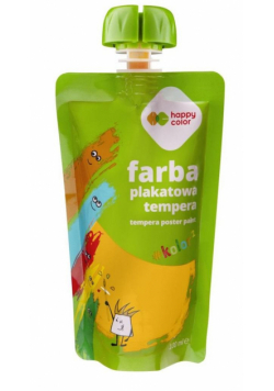 Farba tempera 100ml złota HAPPY COLOR