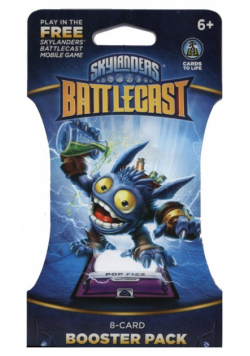 Skylanders Battlecast Booster Pack Pop Fiz 8 kart