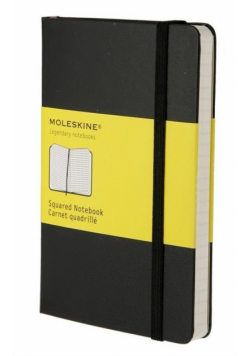 Notes kieszonkowy Moleskine w kratkę