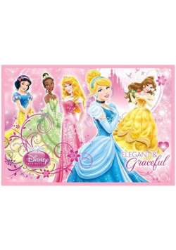 Podkład oklejany na biurko Disney Księżniczki