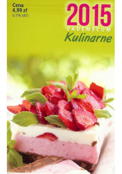 Kalendarz Zdzierak 2015 Vademecum kulinarne