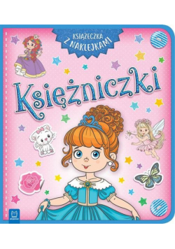 Księżniczki Książeczka z naklejkami