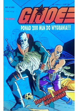 G I JOE Nr 4 / 92 Ponad 200 ml do wygrania