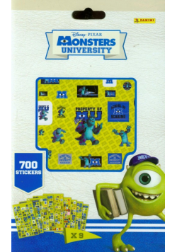 Naklejki 700 sztuk Monster University
