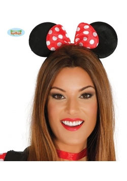 Opaska z uszami Myszki Minnie