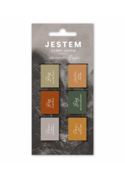 Zakładki magnetyczne - Jestem 6szt