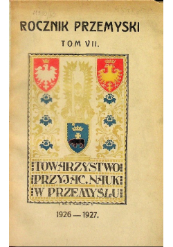 Rocznik przemyski Tom VII