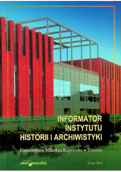 Informator instytutu historii i archiwistyki