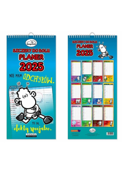 Kalendarz 2025 Planer Trendy