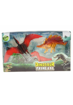 Zestaw trzech dinozaurów