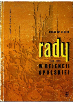 Rady w rejencji opolskiej 1918-1919