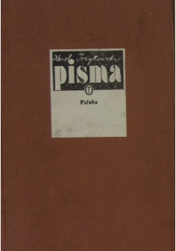 Irzykowski Pisma Pałuba
