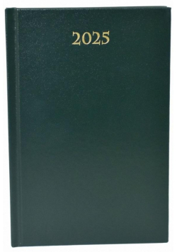 Terminarz 2025 dzienny B6 Divas zielony