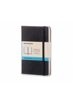 Notes Moleskine Classic P w kropki czarny