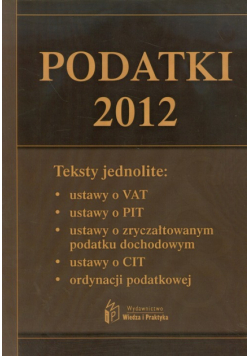 Podatki 2012