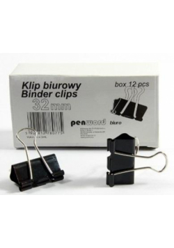 Klip biurowy 32 mm (12szt)