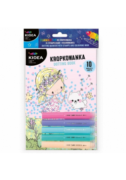 Malowanie kropkami Wróżki KIDEA