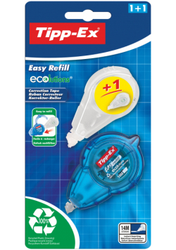 Korektor TIPP-EX Easy Refill Ecolutions 1+1szt blister