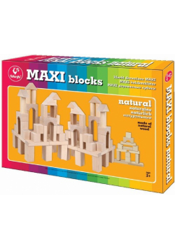 Klocki drewniane maxi