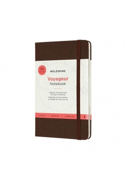 Notes VOYAGEUR 208 stron, coffee brown MOLESKINE