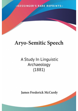 Aryo-Semitic Speech