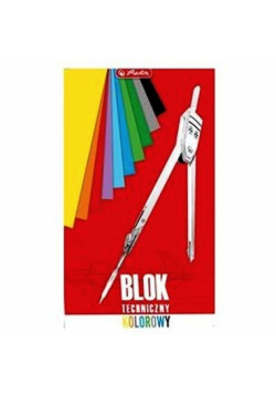 Blok techniczny A3 kolorowy 10 kartek