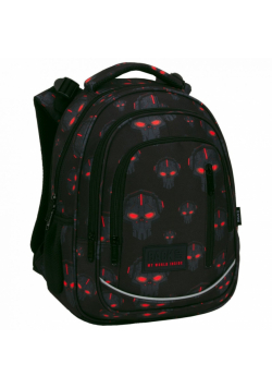 Plecak 3-komorowy Backup Roboty red PLB6R45