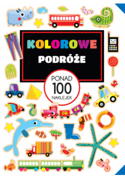 Kolorowe podróże Ponad 100 naklejek