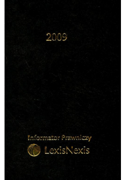 Informator Prawniczy 2009