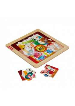 Fisher-Price Puzzle drewniane HXV18