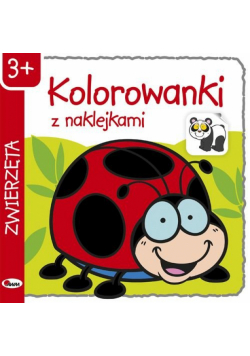 Kolorowanki z naklejkami Zwierzęta