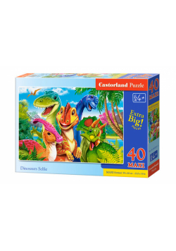 Puzzle 40 Dinosaurs Selfie