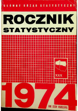 Rocznik statystyczny 1974