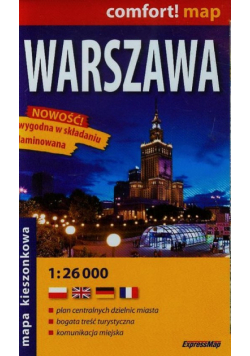 Warszawa mapa kieszonkowa 1:26 000, ExpressMap