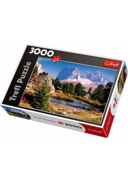 Puzzle Jeziorko w Dolomitach 3000