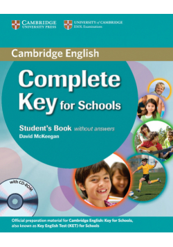 Complete Key for Schools Student's Book without answers + CD