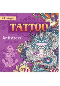 Kolorowanka antystresowa Tattoo