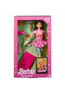 Barbie Rewind. Lalka Wieczór filmowy i akcesoria
