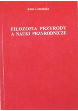 Filozofia przyrody a nauki przyrodnicze